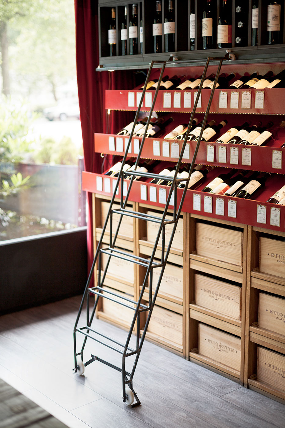 escabeau d'étagère