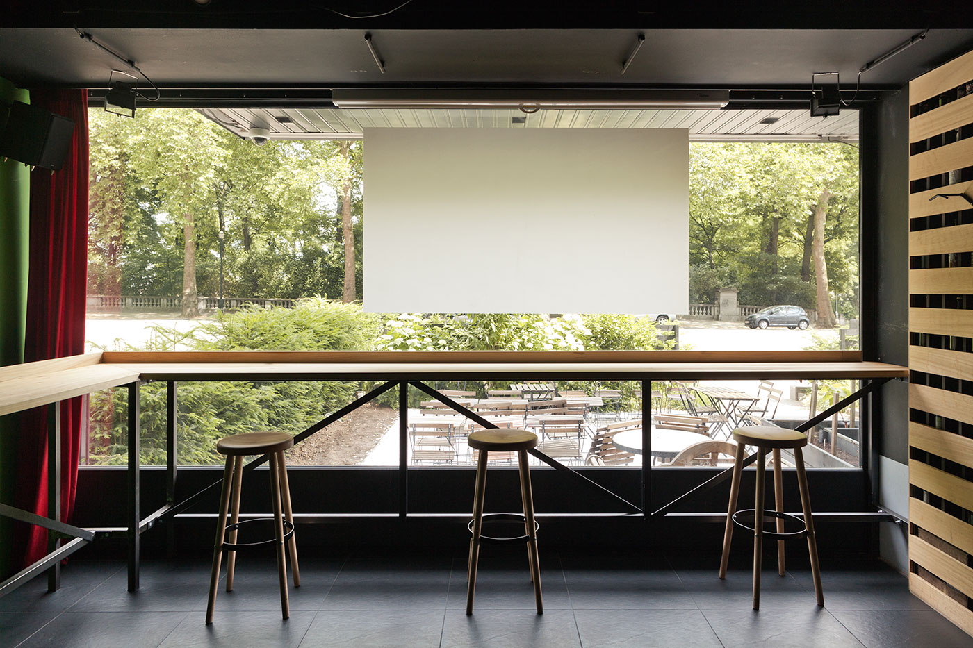 comptoir en tulipier