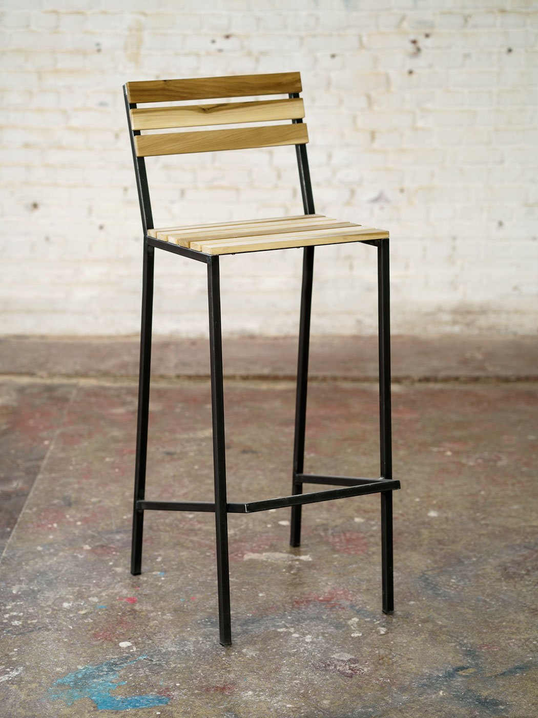 TC3 chaise lattes tulipier, della noce