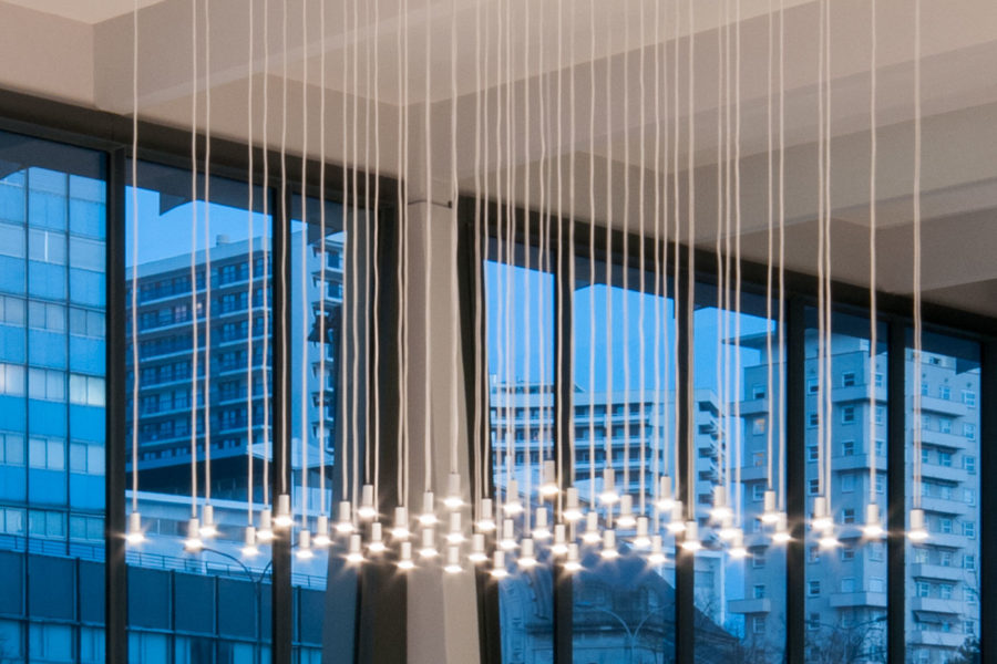 lustre de 64 chandelles, souvenir des îles, Nancy