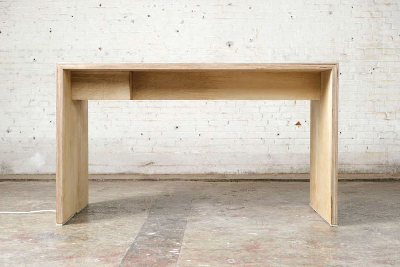 îlot de cuisine en multiplex de bouleau