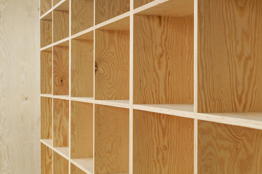 étagère murale, muliplex sapin